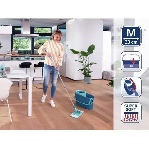 LEIFHEIT Clean Twist M Ergo 52120 Kit de nettoyage sol - Balai a