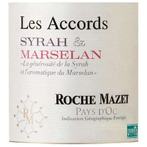 Les Accords de Roche Mazet 2023 Syrah & Marselan Pays d'Oc - Vin rouge de Languedoc