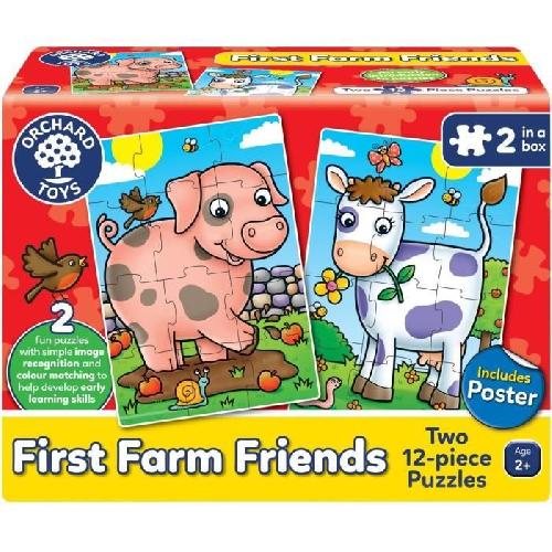 Jeu D'apprentissage Les amis de la ferme - Puzzle - ORCHARD