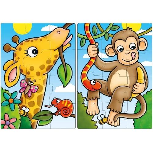 Jeu D'apprentissage Les amis de la jungle - Puzzle - ORCHARD