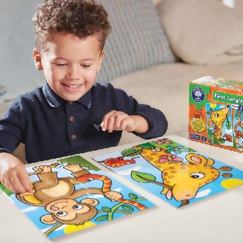 Jeu D'apprentissage Les amis de la jungle - Puzzle - ORCHARD