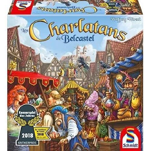 Jeu De Societe - Jeu De Plateau Les Charlatans de Belcastel - Jeux de Société - SCHMIDT SPIELE - Plongez dans l'univers médiéval