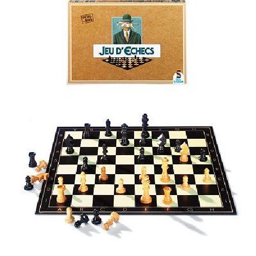 Jeu De Societe - Jeu De Plateau Les Classiques - Jeu d'échecs - SCHMIDT SPIELE - Affrontez-vous dans des parties passionnantes d'échecs avec ce coffret classique !