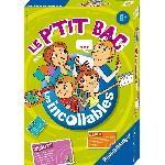 LES INCOLLABLES Le P'tit bac - Ravensburger - Jeu de societe enfants - Petit Bac revisite. original et fun - Des 6 ans