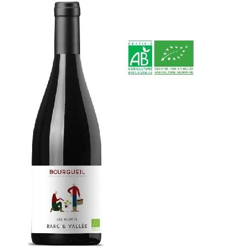 Vin Rouge Les Monts Barc & Vallées Bourgueil - Vin rouge de Loire - Bio