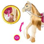 Poupee LES MYSTeRES DE BARBIE - a la Poursuite du Cheval Perdu Barbie et son cheval Tornade. HXJ42