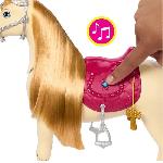 Poupee LES MYSTeRES DE BARBIE - a la Poursuite du Cheval Perdu Barbie et son cheval Tornade. HXJ42