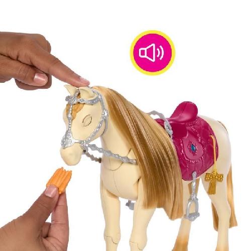 Poupee LES MYSTeRES DE BARBIE - a la Poursuite du Cheval Perdu Barbie et son cheval Tornade. HXJ42