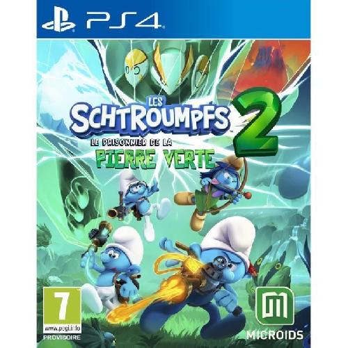 Sortie Jeu Playstation 4 Les Schtroumpfs 2 - Le Prisonnier de la Pierre Verte - Jeu PS4