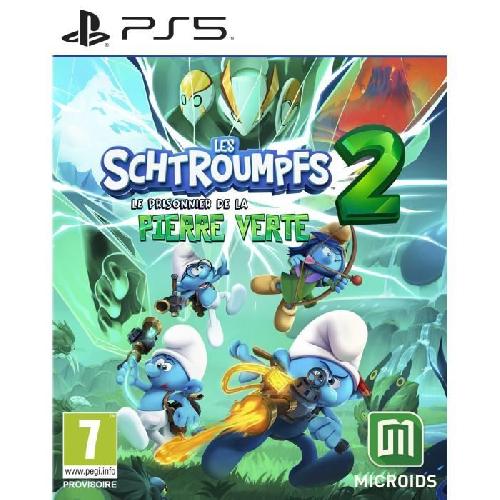 Sortie Jeu Playstation 5 Les Schtroumpfs 2 - Le Prisonnier de la Pierre Verte - Jeu PS5