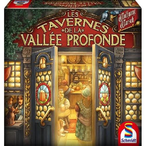 Jeu De Societe - Jeu De Plateau Les Tavernes dans la Vallée profonde - Jeux de Société - SCHMIDT SPIELE - Gérez votre propre taverne dans la vallée profonde