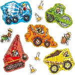 Jeu D'apprentissage Les tracteurs - Puzzle - ORCHARD