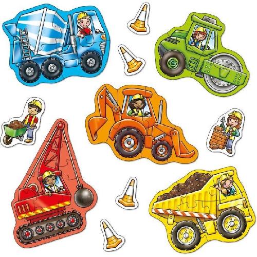 Jeu D'apprentissage Les tracteurs - Puzzle - ORCHARD