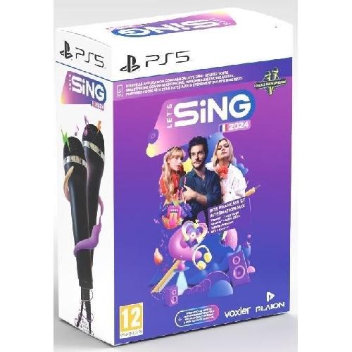 Sortie Jeu Playstation 5 Let's Sing 2024 - Jeu PS5 - Avec 2 micros