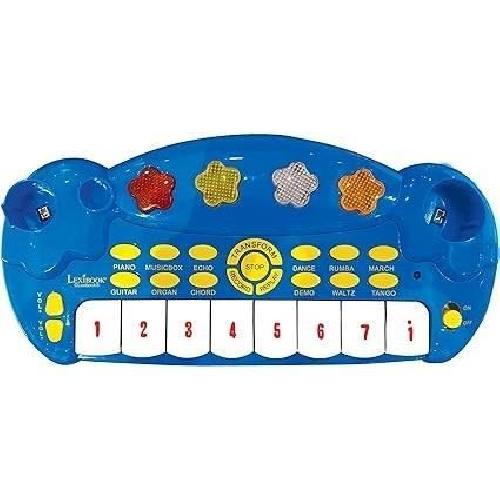 Imitation Instrument Musique Lexibook - Batterie électronique pour enfant - Lumineuse - Complete avec clavier. cymbales et tabouret - Dés 3 ans