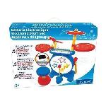 Imitation Instrument Musique Lexibook - Batterie électronique pour enfant - Lumineuse - Complete avec clavier. cymbales et tabouret - Dés 3 ans