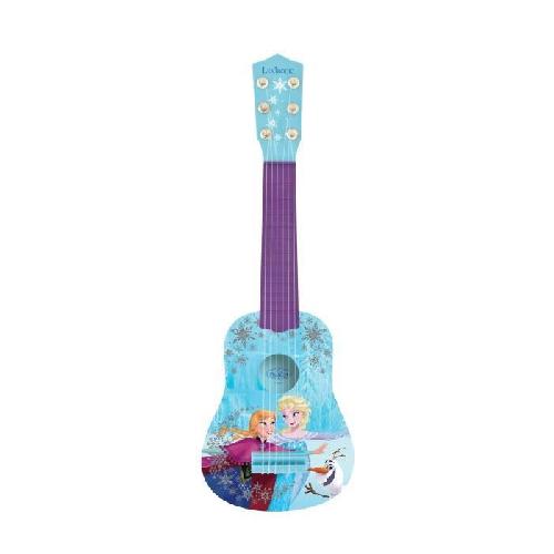 Imitation Instrument Musique Lexibook - Guitare enfant Reine des Neiges - Bleu - 53cm