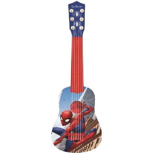 Imitation Instrument Musique Lexibook - Ma Premiere Guitare Spider-Man - 53cm - Guide d'apprentissage inclus