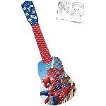 Imitation Instrument Musique Lexibook - Ma Premiere Guitare Spider-Man - 53cm - Guide d'apprentissage inclus