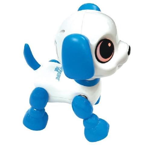 Robot Miniature - Personnage Miniature - Animal Anime Miniature Lexibook - Power Puppy Mini - Chien robot avec effets lumineux et sonores. controle par claquement de main