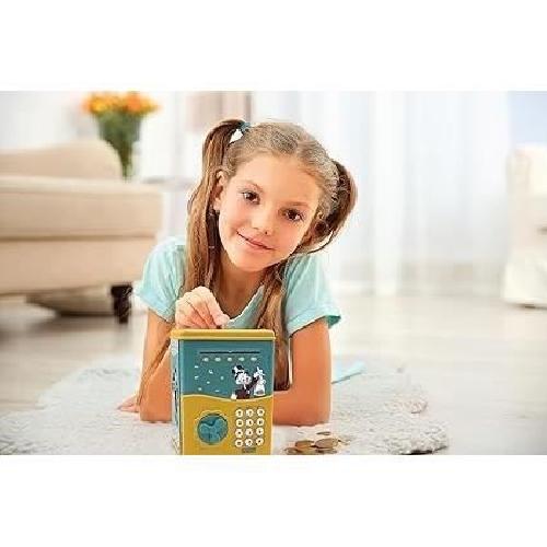 Piece Detachee Multimedia Enfant Lexibook - Tirelire électronique Picsou Disney - 9 musiques incluses - Lumineuse