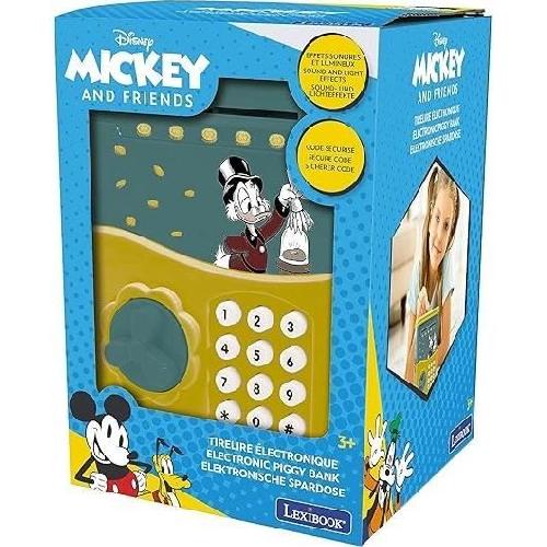 Piece Detachee Multimedia Enfant Lexibook - Tirelire électronique Picsou Disney - 9 musiques incluses - Lumineuse