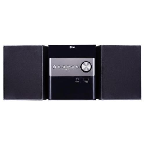Chaine Hi-fi LG CM1560 - Micro Chaine HiFi Bluetooth - 10W - USB Audio - Radio FM - Noir