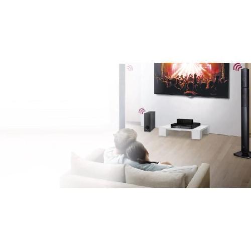 Ensemble Home Cinema LG LHB655NT - Systeme Home Cinema 5.1 1000W - Lecteur Blu-Ray. Bluetooth. DLNA - HDMI. USB - Noir