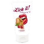 Huiles de massage Lick it! Gel de Massage Erotique Cerise 50 ml