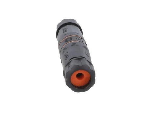 Accessoire Coffret De Communication - Connecteur Rj45 - Panneau De Brassage Lien Cat 6.6a.7 PoE.PoE+.PoE++ 22AWG-26AWG IP68 - Noir