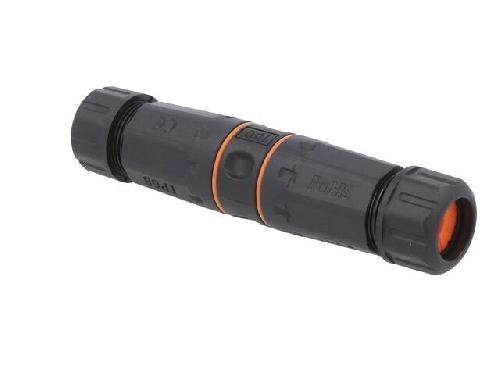 Accessoire Coffret De Communication - Connecteur Rj45 - Panneau De Brassage Lien Cat 6.6a.7 PoE.PoE+.PoE++ 22AWG-26AWG IP68 - Noir