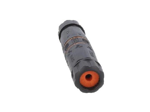 Accessoire Coffret De Communication - Connecteur Rj45 - Panneau De Brassage Lien Cat 6.6a.7 PoE.PoE+.PoE++ 22AWG-26AWG IP68 - Noir