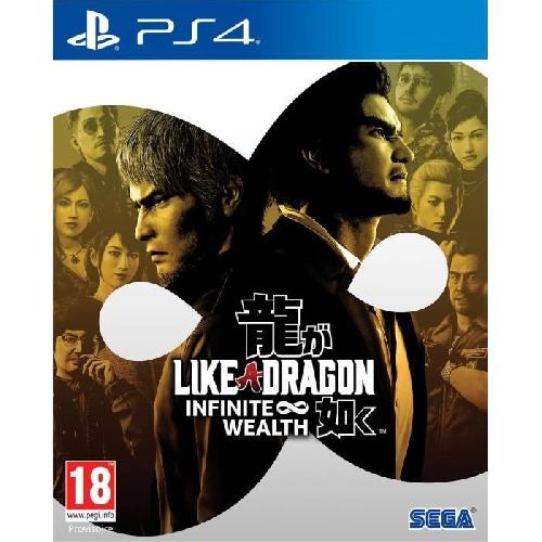 Sortie Jeu Playstation 4 Like A Dragon Infinite Wealth - Jeu PS4