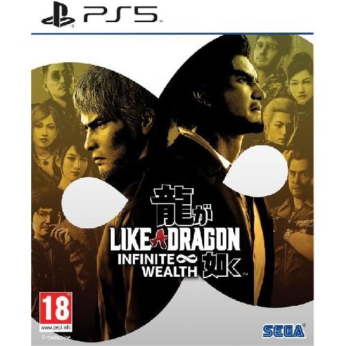 Sortie Jeu Playstation 5 Like A Dragon Infinite Wealth - Jeu PS5