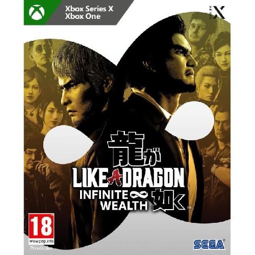 Sortie Jeu Xbox Series X Like A Dragon Infinite Wealth - Jeu Xbox Series X et Xbox One