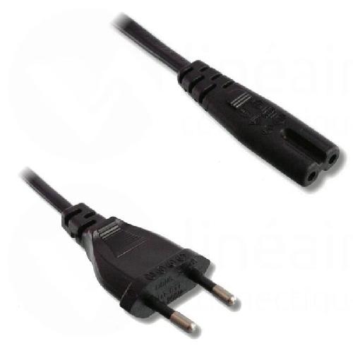 Cable - Connectique Tv - Video - Son LINEAIRE EC116B Cordon alimentation bipolaire