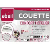 Linge De Lit ABEIL Couette chaude Confort Hôtelier 140 x 200 cm