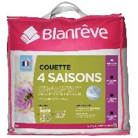 Linge De Lit BLANREVE Couette 4 saisons - 140 x 200 cm - Blanc