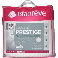 Linge De Lit Couette 240x260 cm BLANREVE PRESTIGE Multiprotection - 100% Polyester - 2 Personnes - Satin rayé