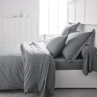 Linge De Lit Drap housse TODAY Essential - 140 x 190+25 cm - 1 personne - 100 Coton jersey - Acier