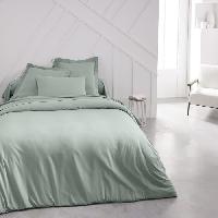 Linge De Lit Drap housse TODAY Essential - 140 x 190+25 cm - 1 personne - 100 Coton jersey - Celadon