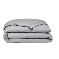 Linge De Lit Housse de couette TODAY Essential - 140 x 200 cm - 1 personne - 100% Coton uni - Acier