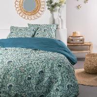 Linge De Lit Parure de lit - TODAY - Sunshine - 100% Coton - Bleu - Autres motifs