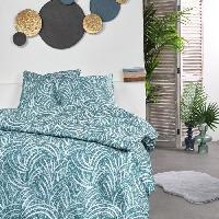 Linge De Lit Parure de lit - TODAY - Sunshine - 100% Coton - Bleu - Autres motifs