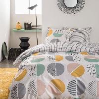 Linge De Lit Parure de lit - TODAY - Sunshine - 106454 - 2 personnes - 220x240 cm - Coton - Imprimé 5.45