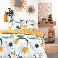 Linge De Lit Parure de lit - TODAY - Sunshine - 119482 - 2 personnes - 260x240cm - Coton - Imprimé 11.52