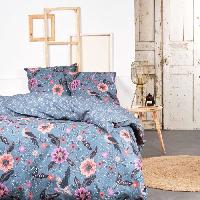 Linge De Lit Parure de lit - TODAY Sunshine - 240x220 cm - 2 personnes - coton imprimé floral