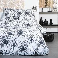 Linge De Lit Parure de lit - TODAY Sunshine - 260x240cm - 2 personnes - coton imprimé floral