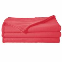 Linge De Lit POLECO couverture polaire FRAISE 180