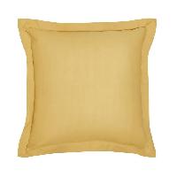 Linge De Lit Taie d'oreiller TODAY Essential - 63 x 63+5 cm - 100% Coton uni - Ocre